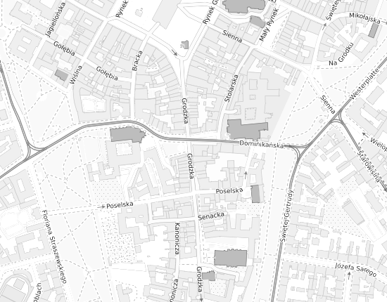 Mapa z adresem organizacji