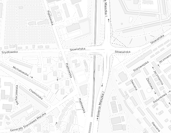 Mapa z adresem organizacji