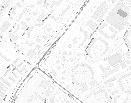 Mapa z adresem organizacji