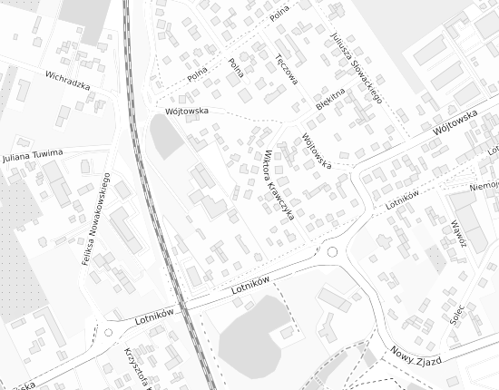 Mapa z adresem organizacji