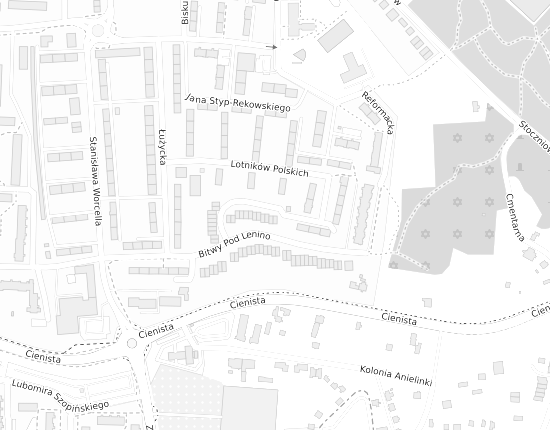 Mapa z adresem organizacji