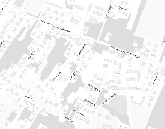 Mapa z adresem organizacji