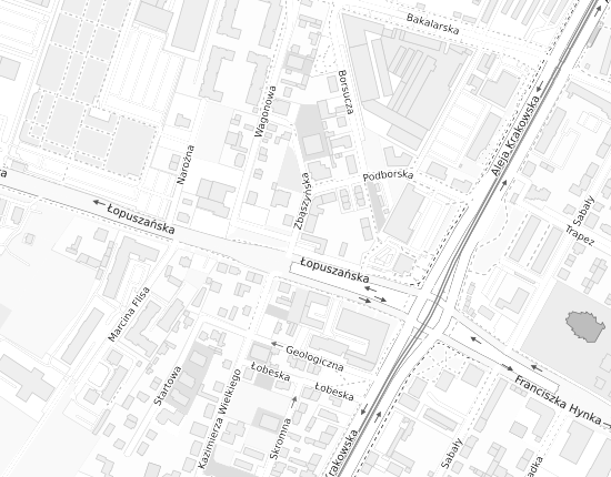 Mapa z adresem organizacji