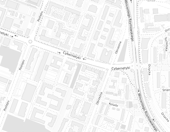 Mapa z adresem organizacji