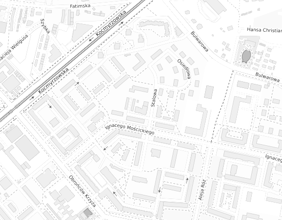 Mapa z adresem organizacji