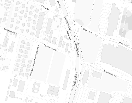 Mapa z adresem organizacji