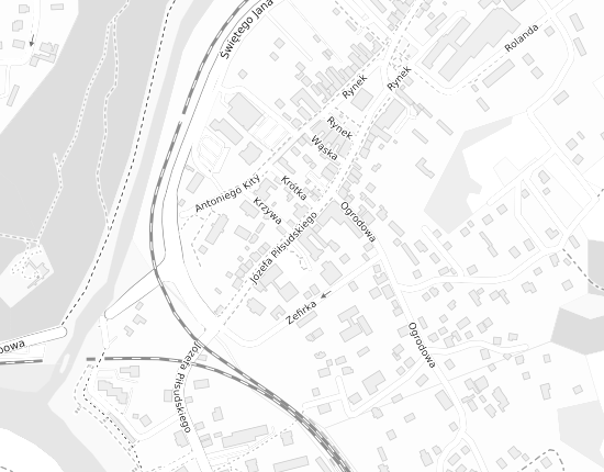 Mapa z adresem organizacji