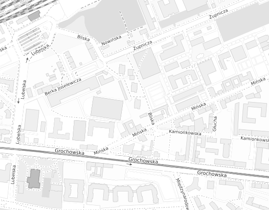 Mapa z adresem organizacji