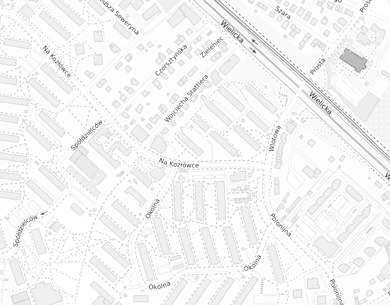 Mapa z adresem organizacji