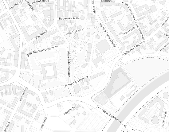Mapa z adresem organizacji