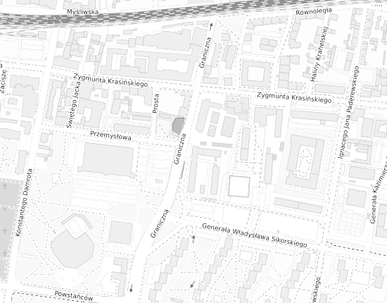 Mapa z adresem organizacji