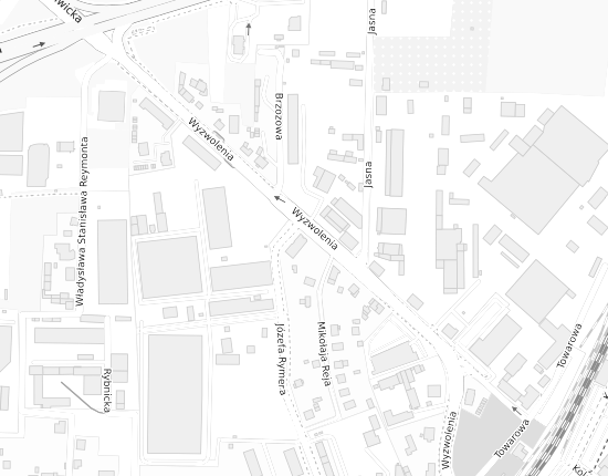 Mapa z adresem organizacji