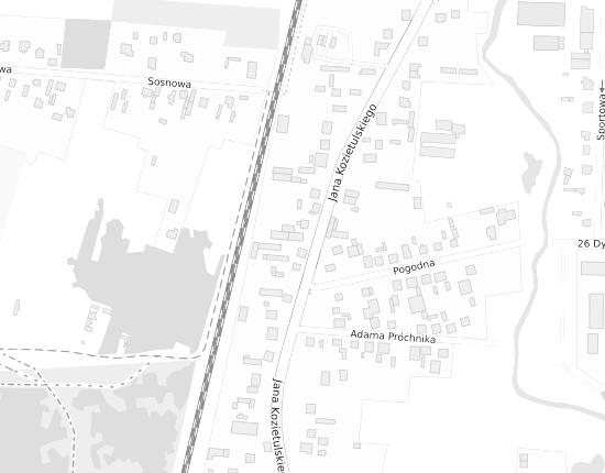 Mapa z adresem organizacji