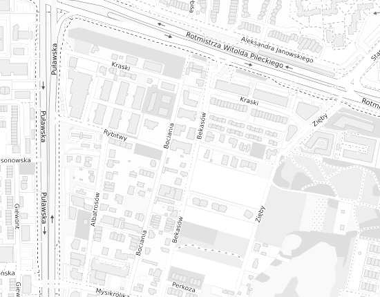 Mapa z adresem organizacji