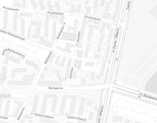 Mapa z adresem organizacji