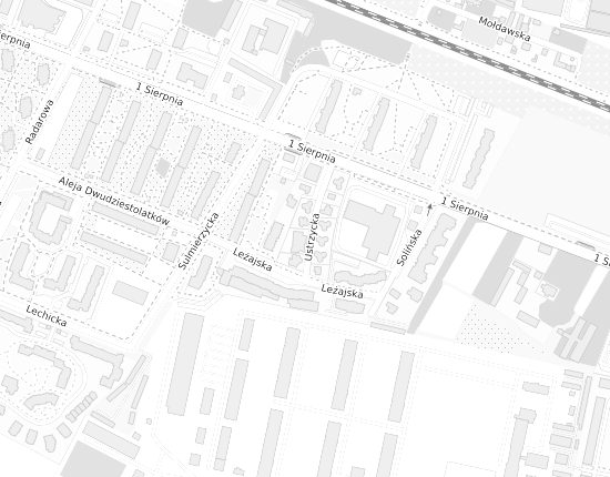 Mapa z adresem organizacji