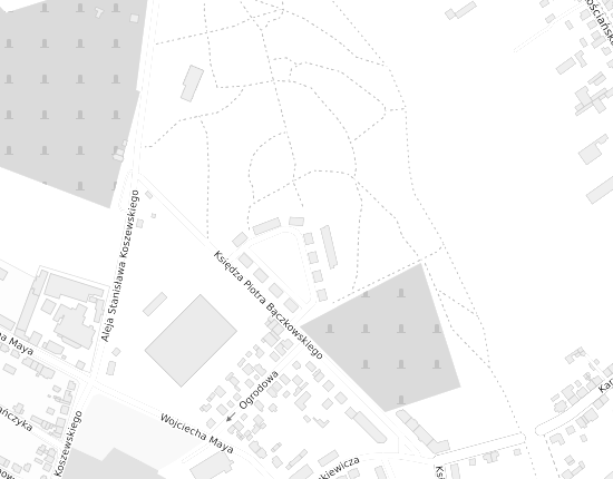 Mapa z adresem organizacji