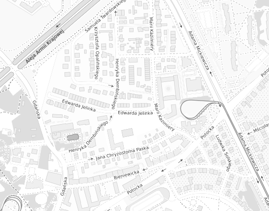 Mapa z adresem organizacji