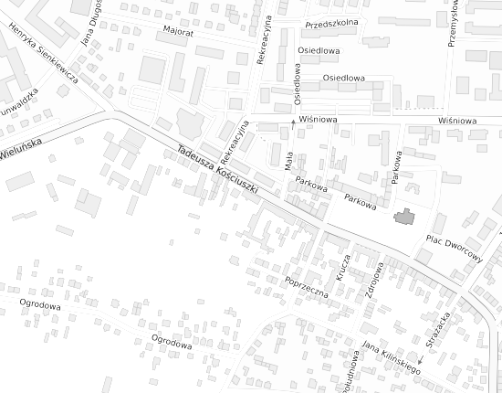 Mapa z adresem organizacji