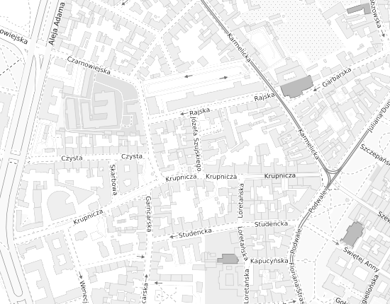 Mapa z adresem organizacji