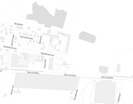 Mapa z adresem organizacji