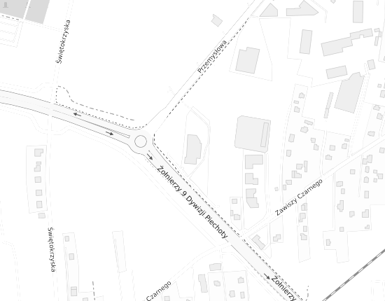 Mapa z adresem organizacji