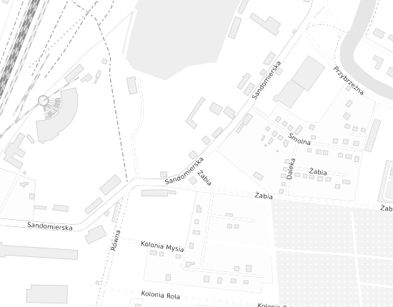 Mapa z adresem organizacji