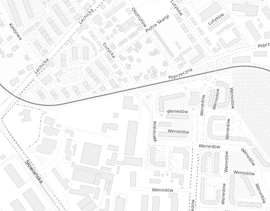 Mapa z adresem organizacji