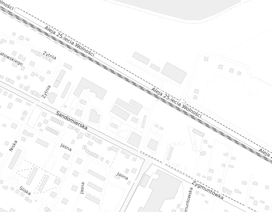Mapa z adresem organizacji