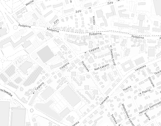 Mapa z adresem organizacji