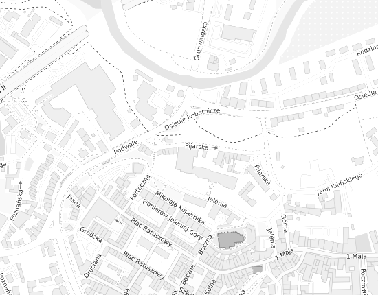 Mapa z adresem organizacji