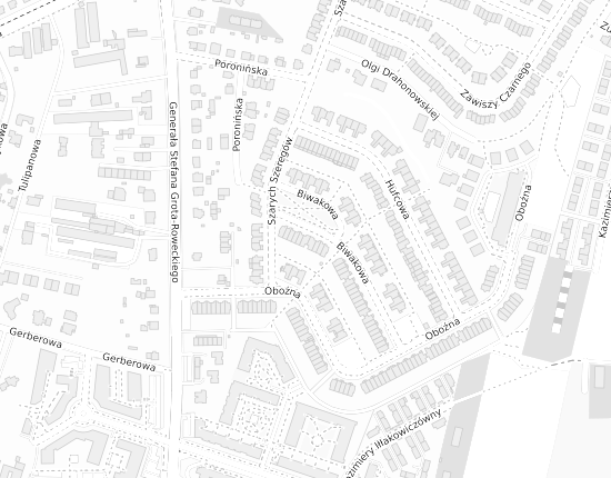 Mapa z adresem organizacji