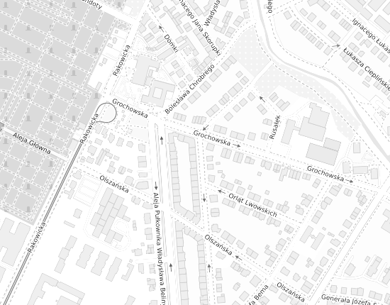 Mapa z adresem organizacji