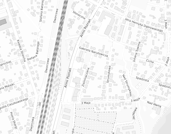 Mapa z adresem organizacji