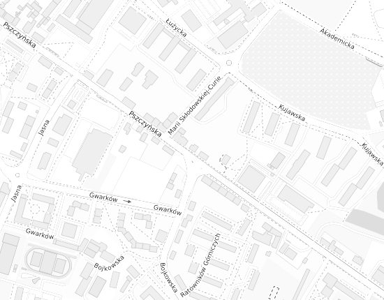 Mapa z adresem organizacji