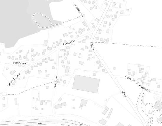 Mapa z adresem organizacji