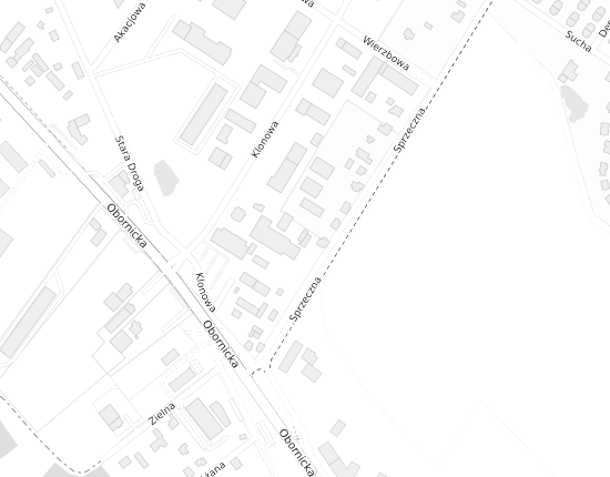 Mapa z adresem organizacji