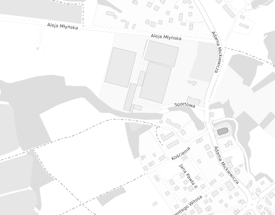 Mapa z adresem organizacji