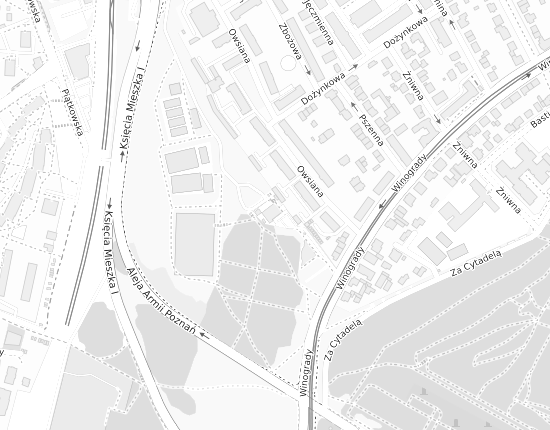 Mapa z adresem organizacji