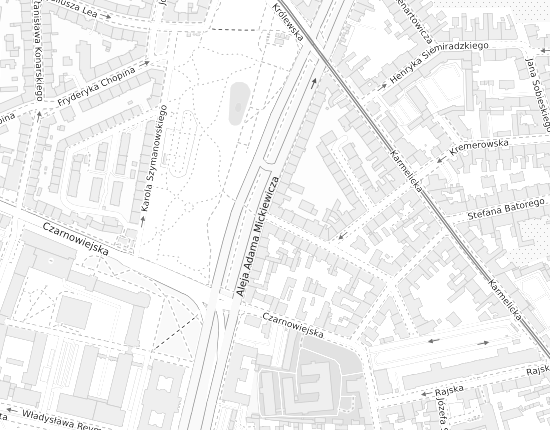 Mapa z adresem organizacji
