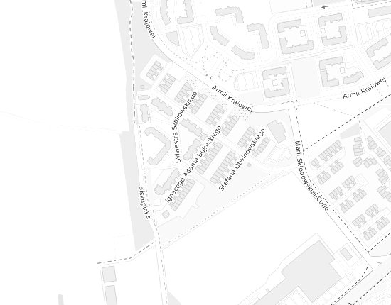 Mapa z adresem organizacji