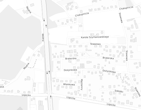 Mapa z adresem organizacji
