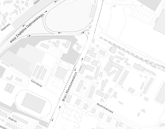 Mapa z adresem organizacji