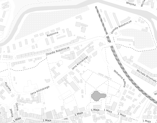 Mapa z adresem organizacji