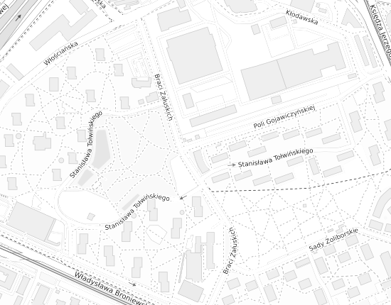Mapa z adresem organizacji