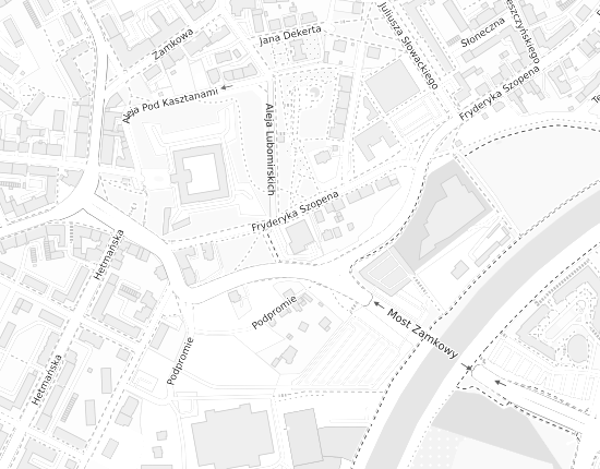 Mapa z adresem organizacji