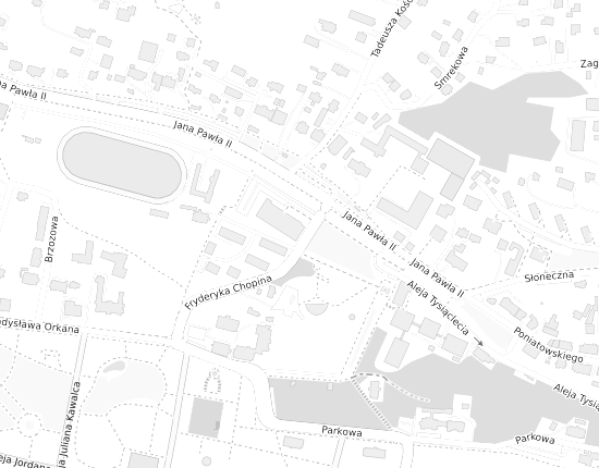 Mapa z adresem organizacji
