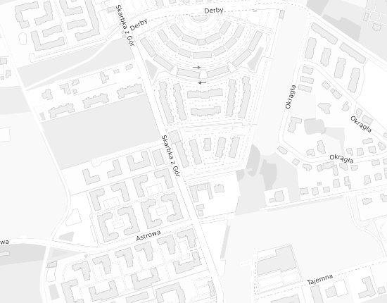 Mapa z adresem organizacji
