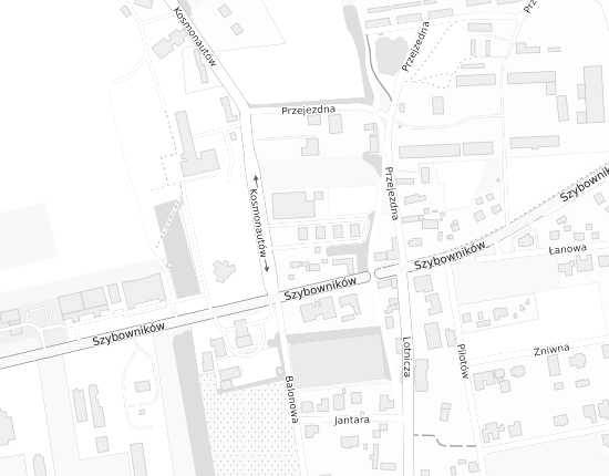 Mapa z adresem organizacji