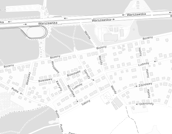Mapa z adresem organizacji